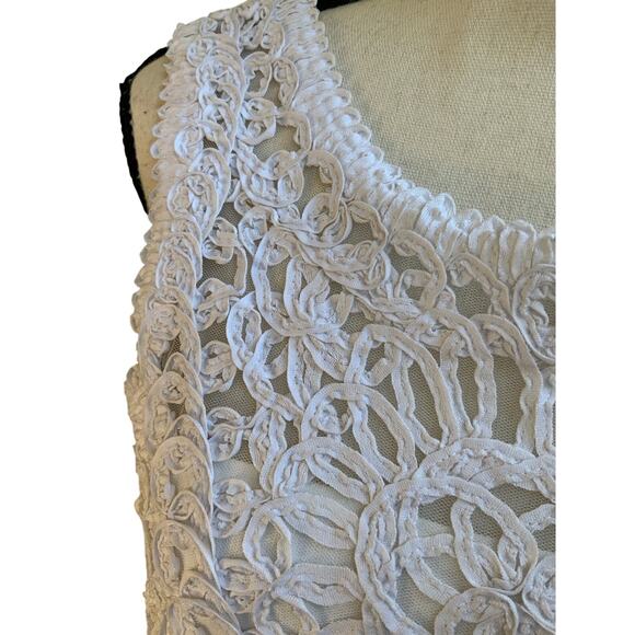 Anthropologie White Lace Dress - Picture 4 of 12